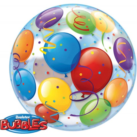 Bubbles Ballon Ballonnetjes 56cm 3 Bubbles Ballon Ballonnetjes 56cm
