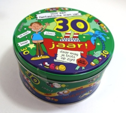 Snoeptrommel 30 Jaar Man