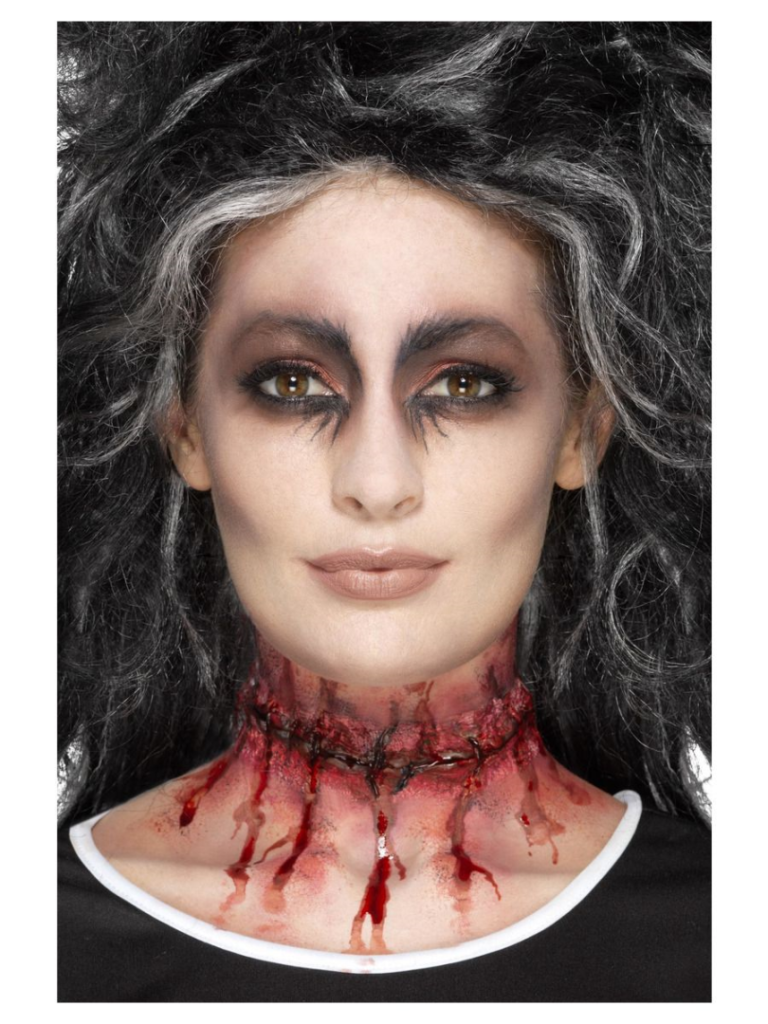 Nep Wond Doorgesneden Keel Applicatie 3 Nep Wond Doorgesneden Keel Applicatie