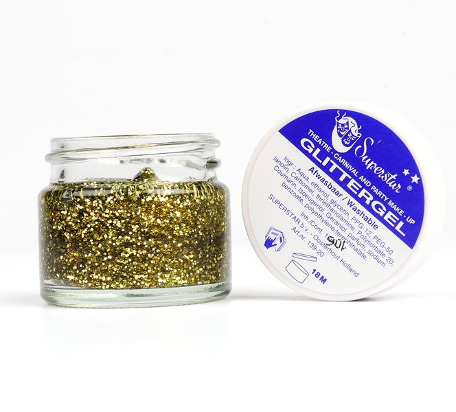 Glittergel Goud 15ml 3 Glittergel Goud 15ml