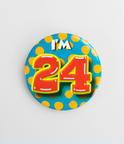 Button 24 Jaar