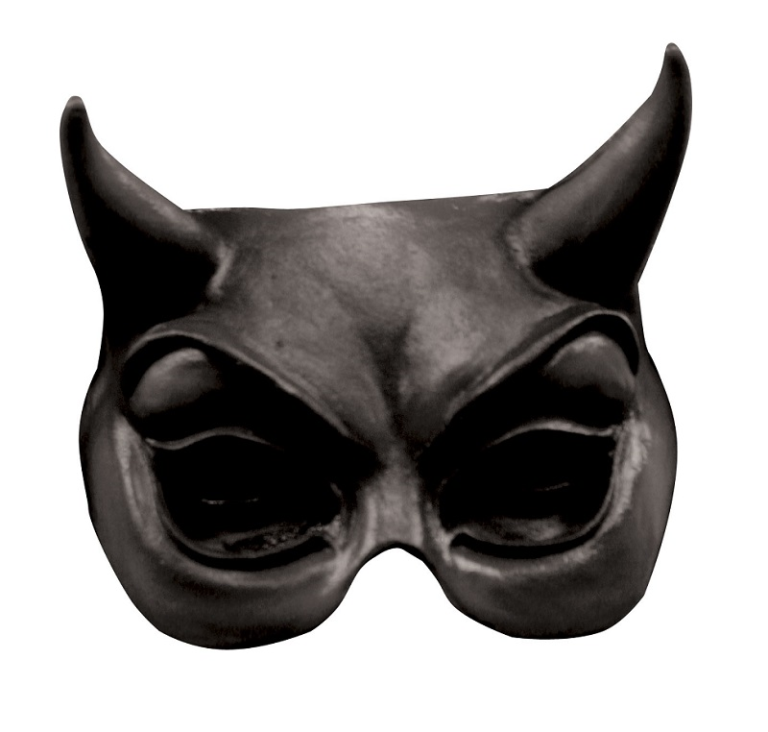 Ghoulish Oogmasker Devil Black 3 Ghoulish Oogmasker Devil Black
