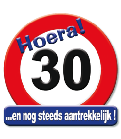 Deurbord Verkeersbord 30