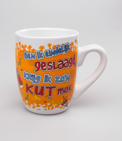 Beker Ben Ik Eindelijk Geslaagd Krijg Ik Zo’n Kut Mok