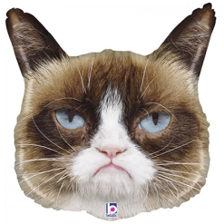 Folieballon Grumpy Cat 71cm