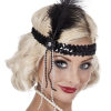 Hoofdband Charleston Flapper Zwart -Jan Monnikendam Verkoop wconn 406170