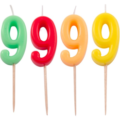 Cijferkaars Op Prikker 9