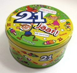 Snoeptrommel 21 Jaar