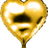 Folieballon Hart Goud 45cm 2 Folieballon Hart Goud 45cm -Jan Monnikendam Verkoop wconn 406809