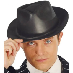 Gleuf Hoed Zwart Plastic