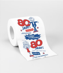 Toiletpapier 80 Jaar