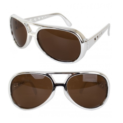 Bril Elvis Zilver
