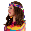 Hoofdband Flower Power Paars 100cm -Jan Monnikendam Verkoop wconn 407483