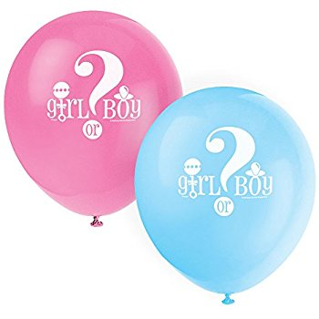 Gender Reveal Ballonnen Boy Or Girl 8st 3 Gender Reveal Ballonnen Boy Or Girl 8st