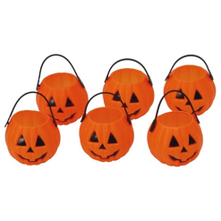Halloween Emmertjes Pompoen 6st