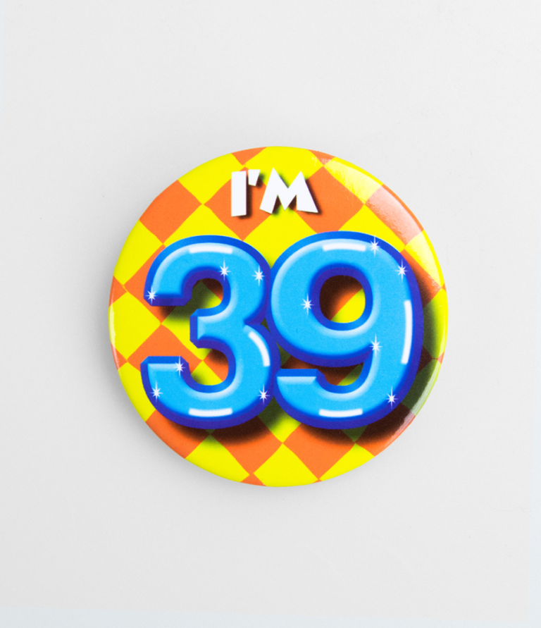 Button 39 Jaar 3 Button 39 Jaar