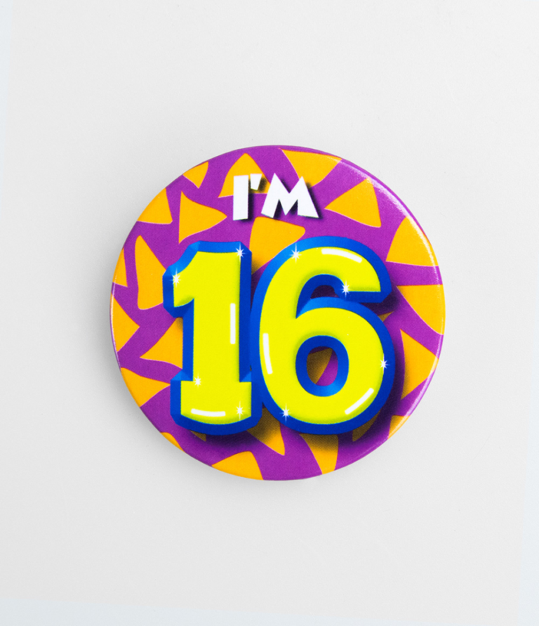 Button 16 Jaar 3 Button 16 Jaar