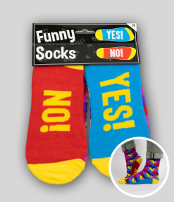 Funny Socks Yes & No