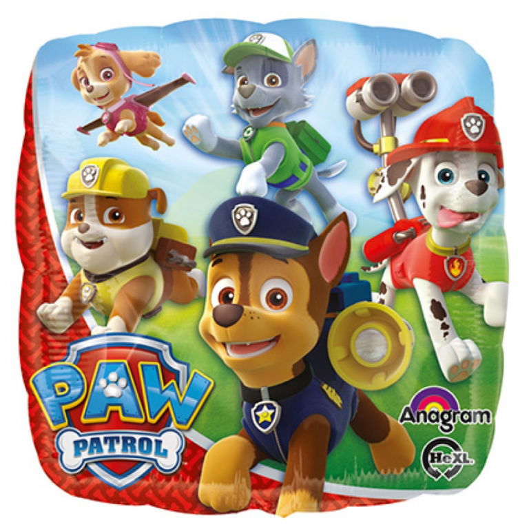 Folie Ballon Paw Patrol 43cm 3 Folie Ballon Paw Patrol 43cm