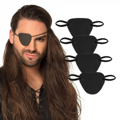 Piraat Ooglapje Foam 4st