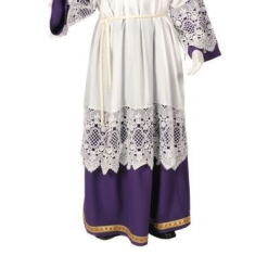 Onderrok Paars Met Goudgalon