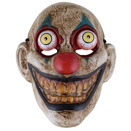 Masker Clown Met Bewegende Ogen 3 Masker Clown Met Bewegende Ogen