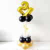 Mini Ballonpilaar Swirl Met 1 Folieballon -Jan Monnikendam Verkoop wconn 408565