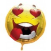 Folieballon Smile Crazy In Love 45cm -Jan Monnikendam Verkoop wconn 408664