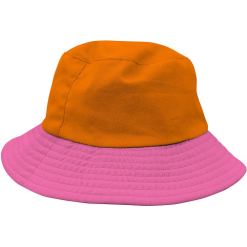 Visserspetje Colorblock Roze/oranje