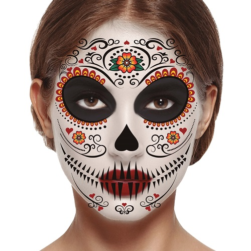 Face Tattoo Catrina 3 Face Tattoo Catrina