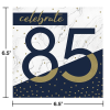 Servetten 85 Jaar Navy & Gold 16st 1 Servetten 85 Jaar Navy & Gold 16st -Jan Monnikendam Verkoop wconn 470140