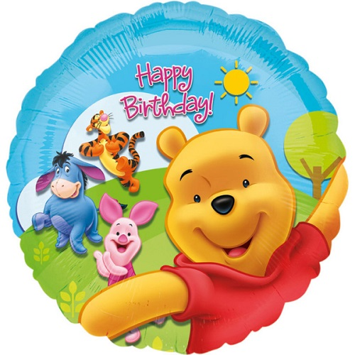 Folieballon Disney Winniethe Pooh 43cm 3 Folieballon Disney Winniethe Pooh 43cm
